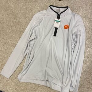 Brand new quarter zip Clemson Long Sleeve